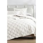 Evien Home Shane Kadife Yatak Örtüsü Seti Çift Kişilik 3 Parça Kapitone Supersoft Yumuşak Elyaf Dolgulu - Krem - 230 x 250 cm
