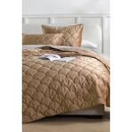 Evien Home Shane Kadife Yatak Örtüsü Seti Tek Kişilik 2 Parça Kapitone Supersoft Yumuşak Elyaf Dolgulu - Kahve - 170 x 230 cm
