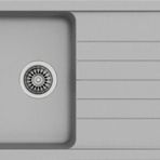 Evıer Granit Evye Base L Series Grey - Gri (86X50)