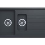 Evıer Granit Evye Base Xl Series Antrasite - Antrasit (1.5 Göz)