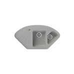 Evıer Granit Evye Moon Series Grey - Gri (Köşe Model)