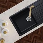 Evier Granit Evye Myra Series Black - Siyah