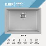 Evier Granit Evye Nero Xl Series (61X45.5) - Gri