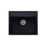 Evıer Granit Evye Teos Series Black (Siyah)