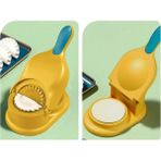 Evikonu Pratik 2 1 Hamur Açıcı Hamur Presleme Mantı Börek Poğaça Hamur Açma Ve Ravioli Yapma Kalıbı Presleme Kalıbı