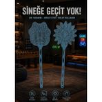 Evim 365 Sinek Öldürücü Raket 2'li - Açık Mavi