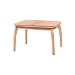 Evim-E Aksesuar Muz Masa 80X120 Açılır Kapanır Ahşap Ham&Cilasız