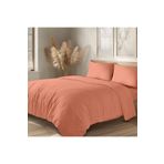 Evim Organik Pamuk Akfil Nevresim Takımı Çift Kişilik 200x220 cm Oranj ORANJ 200 x 220