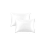 Evim Organik Pamuk Saten Beyaz 2'li Yastık Kılıfı 50x70 Cm BEYAZ 50 x 70