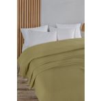 Evim Pamuklu Aden Antik Yosun Çok Amaçlı Yatak Örtüsü Tek Kişilik - 160x230 Cm