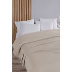 Evim Pamuklu Akel Ekru Çok Amaçlı Yatak Örtüsü Tek Kişilik- 160x230 Cm