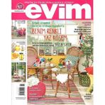 Evim - Pratik Ev Fikirleri ve Alışveriş Dergisi -Benim Renkli Yaz Köşem - Retro Eski Basım Koleksiyon - (Haziran 2016 - Sayı 124)