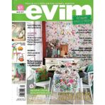 Evim - Pratik Ev Fikirleri ve Alışveriş Dergisi -Çiçekli Evler - Retro Eski Basım Koleksiyon - (MAYIS2017 - Sayı 135)EKI Yoktur!!'