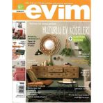 Evim - Pratik Ev Fikirleri ve Alışveriş Dergisi -Huzurlu Ev Köşeleri - Retro Eski Basım Koleksiyon - (Kasım 2017 - Sayı 141)
