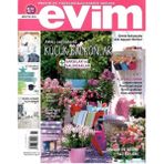 Evim - Pratik Ev Fikirleri ve Alışveriş Dergisi -Küçük Balkonlar - Retro Eski Basım Koleksiyon - (Ağustos 2016 - Sayı 126)