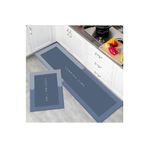 EVİMA ( 2 Adet ) 40×60 ve 40×120 Ebat Kaydırmaz Taban Su Emici Banyo ve Mutfak Paspası