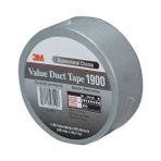 Evimdeyokyok 3m 1900 Duck Tape Tamir Kanal Bandı 50MM x 50MT Gri Bant