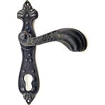Evimdeyokyok Antika Tarz Dekoratif Pirinç Mevlana Yale Kapı Kolu - 228X48 Mm, Oksit