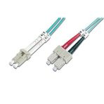 evimdeyokyok Digitus Lc-sc Fiber Optik Patch Kablo, 3 Metre, Multimode, Duplex, 50/125, Om3 Tdrtr