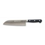 evimdeyokyok Evimdeyokyok 61950 - Sıcak Dövme Oluklu Santoku Şef Bıçağı 18 Cm