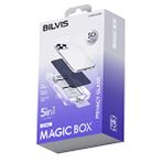 evimdeyokyok Evimdeyokyok Apple İphone 11 Bilvis 5in1 5d Magic Hayalet Cam Ekran Koruyucu - Siyah