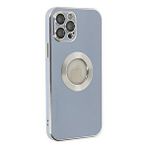 evimdeyokyok Evimdeyokyok Apple İphone 12 Pro Kılıf Store Silikon - Sierra Blue Mavi