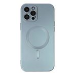 evimdeyokyok Evimdeyokyok Apple İphone 12 Pro Max Kılıf Moshi Lens Magneticsafe Silikon - Sierra Blue Mavi