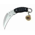 evimdeyokyok Evimdeyokyok Gear Kargo X 0485 Tırtıklı Karambit Outdoor Bıçak 20 Cm - Kılıflı