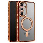 evimdeyokyok Evimdeyokyok Joko Samsung Galaxy A57 5g Joke Simli Magneticsafe Kılıf - Turuncu