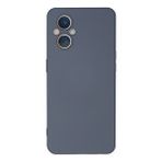 evimdeyokyok Evimdeyokyok Oppo Reno 7 Lite Kılıf Nano İçi Kadife Silikon - Gri