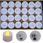 evimdeyokyok Evimdeyokyok Pilli Mum 1.8 Cm 24 Lü Paket Çok Renkli
