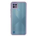 evimdeyokyok Evimdeyokyok Realme C21 Kılıf Montreal Silikon Kapak - Mor