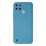 evimdeyokyok Evimdeyokyok Realme C25y Kılıf Nano İçi Kadife Silikon - Mavi