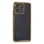 evimdeyokyok Evimdeyokyok Realme C53 Kılıf Razer Lensli Silikon - Gold