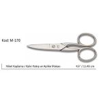 evimdeyokyok Evimdeyokyok Rose Europe Kalın Nakış Makası Süper Kalite No:4.5 11,43 Cm Çok Renkli