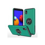 evimdeyokyok Evimdeyokyok Samsung Galaxy A01 Core Kılıf Elit Yüzüklü Kapak - Yeşil