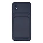 evimdeyokyok Evimdeyokyok Samsung Galaxy A01 Core Kılıf Kelvin Kartvizitli Silikon - Lacivert