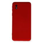 evimdeyokyok Evimdeyokyok Samsung Galaxy A01 Core Kılıf Nano İçi Kadife Silikon - Kırmızı