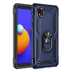 evimdeyokyok Evimdeyokyok Samsung Galaxy A01 Core Kılıf Sofya Yüzüklü Silikon Kapak - Lacivert