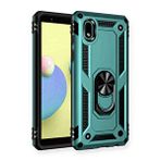 evimdeyokyok Evimdeyokyok Samsung Galaxy A01 Core Kılıf Sofya Yüzüklü Silikon Kapak - Yeşil