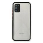 evimdeyokyok Evimdeyokyok Samsung Galaxy A02s Kılıf Miami Şeffaf Silikon - Siyah