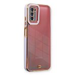 evimdeyokyok Evimdeyokyok Samsung Galaxy A03s Kılıf Liva Lens Silikon - Lila