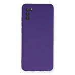 evimdeyokyok Evimdeyokyok Samsung Galaxy A03s Kılıf Nano İçi Kadife Silikon - Mor
