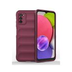 evimdeyokyok Evimdeyokyok Samsung Galaxy A03s Kılıf Optimum Silikon - Bordo