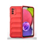 evimdeyokyok Evimdeyokyok Samsung Galaxy A03s Kılıf Optimum Silikon - Kırmızı