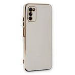 evimdeyokyok Evimdeyokyok Samsung Galaxy A03s Kılıf Volet Silikon - Beyaz