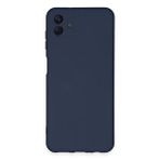 evimdeyokyok Evimdeyokyok Samsung Galaxy A04e Kılıf Nano İçi Kadife Silikon - Lacivert