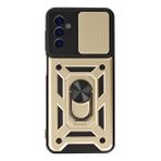 evimdeyokyok Evimdeyokyok Samsung Galaxy A04s Kılıf Pars Lens Yüzüklü Silikon - Gold