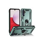 evimdeyokyok Evimdeyokyok Samsung Galaxy A04s Kılıf Sofya Yüzüklü Silikon Kapak - Yeşil