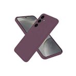 evimdeyokyok Evimdeyokyok Samsung Galaxy A06 Kılıf First Silikon - Mürdüm